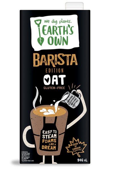 EARTH'S OWN BARISTA AVOINE 946ML