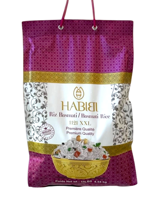 HABIBI RIZ BASMATI XXL 4.54kg