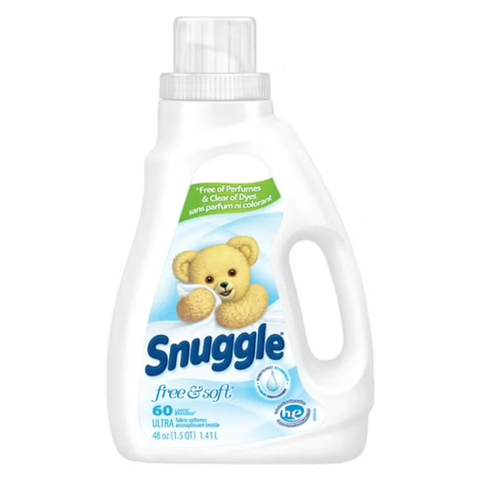 SNUGGLE, ASSOUPLISSANT TEXTILE FREE & SOFT SANS PARFUM, 1.41L