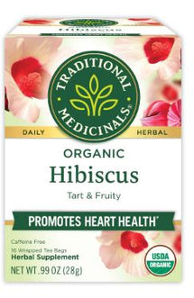 TRADITIONAL MEDICINALS, THE HIBISCUS BIO, 16UN