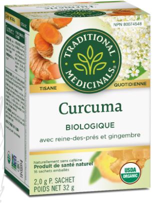 TRADITIONAL MEDICINALS, CURCUMA BIO, 16UN