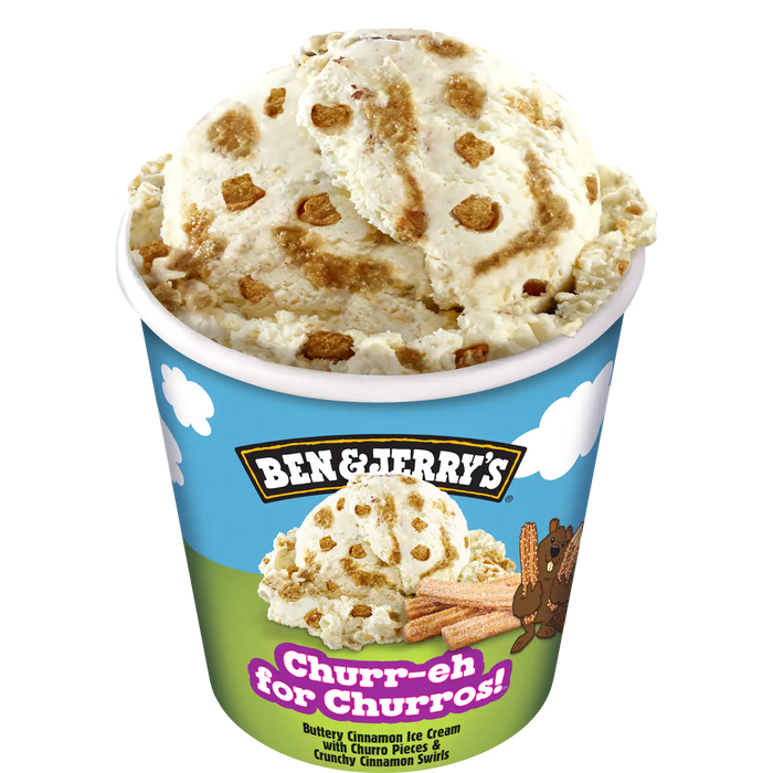 BEN &amp; JERRY'S CR.GLACE CHURR-EH 473 ML