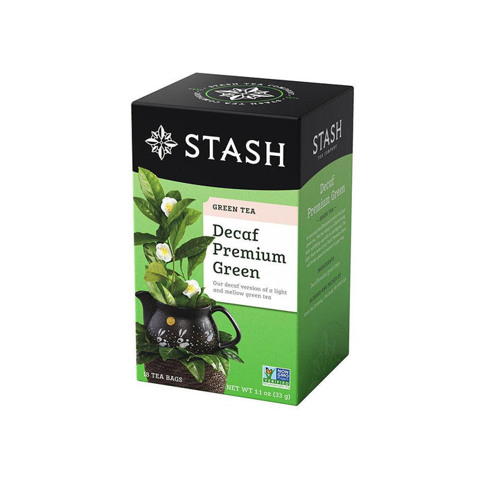 STASH DECAFFEINATED GREEN TEA, 18 UN