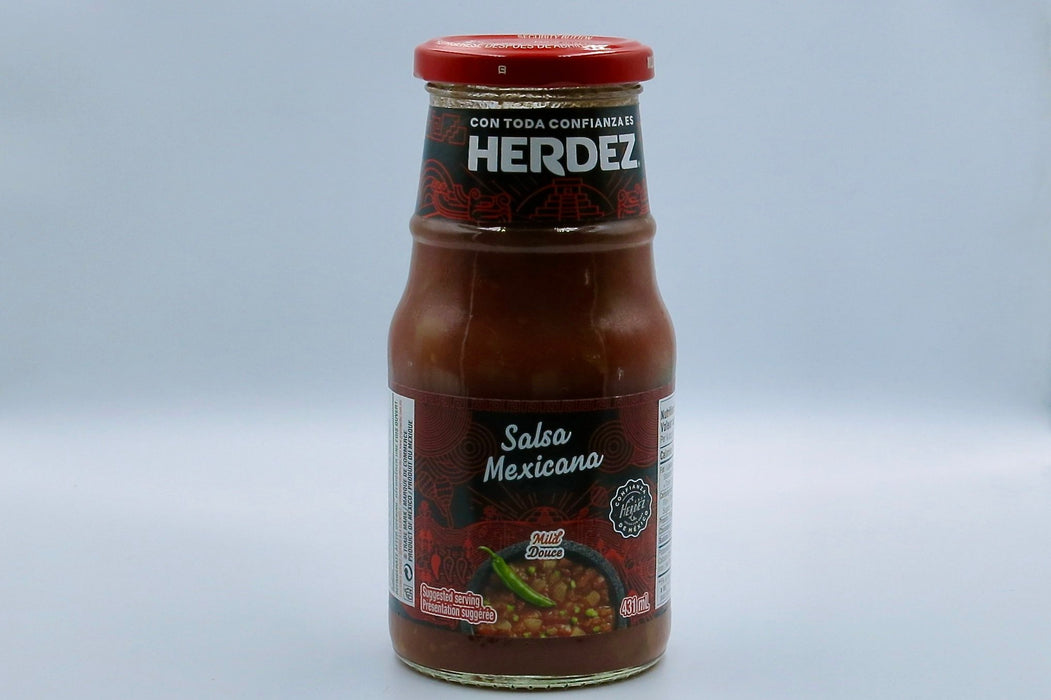 HERDEZ, SALSA MEXICAINE DOUX, 431ml