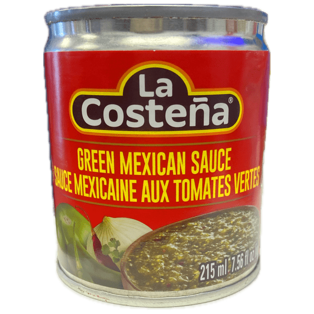 LA COSTENA GREEN MEXICAN SALSA, 215 ML