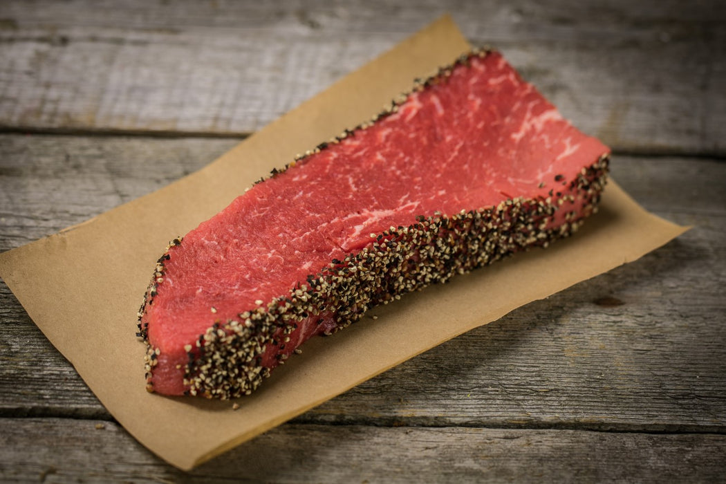 BIFTECK AU POIVRE ATTENDRI (PQT APPROX)