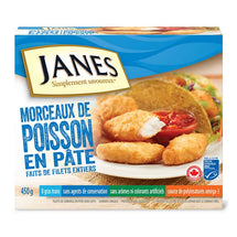 JANES PIECES OF FISH IN PASTE, 450 G