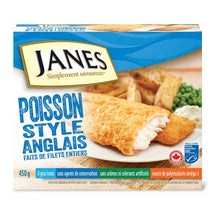 JANES ENGLISH STYLE FISH, 450 G