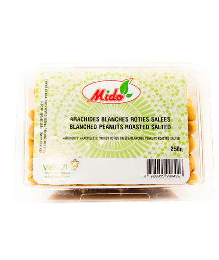 MIDO SALTED ROASTED WHITE PEANUTS 300G