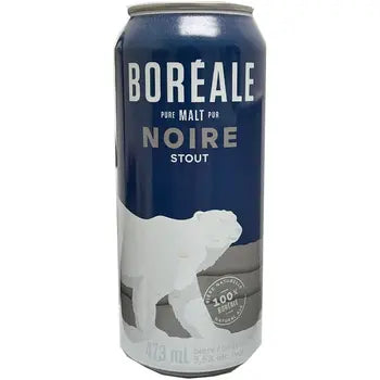 BOREALE BEER BLACK CAN 473 ML