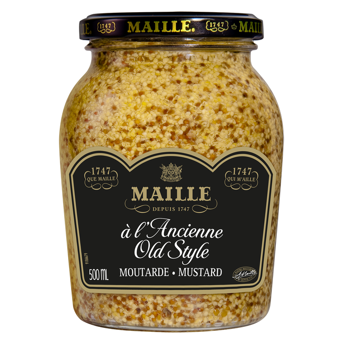 MAILLE, MOUTARDE DIJON À L'ANCIENNE, 500G