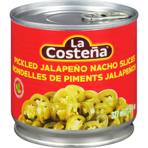 LA COSTENA, RONDELLES DE PIMENTS JALAPENOS, 327ML