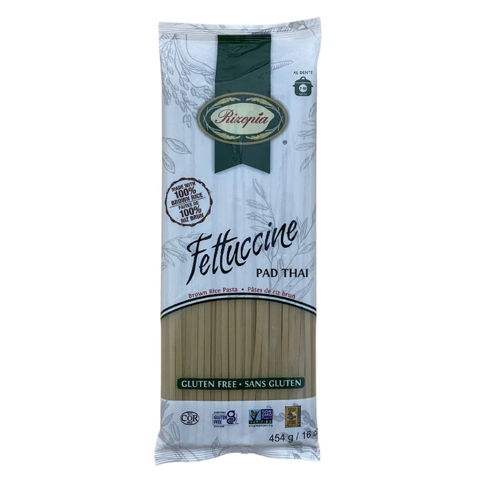 RIZOPIA, PÂTES FETTUCCINI DE RIZ BRUN, 454 G