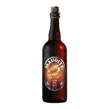 UNIBROUE, CURSED 8% BEER, 750 ML