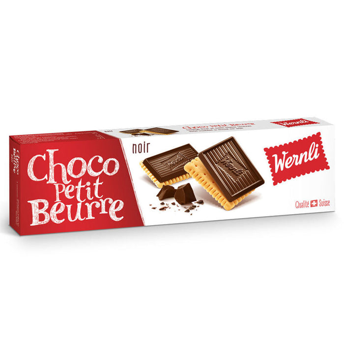 WERNLI CHOCO PETIT BEURRE NOIR BISC. 125gr