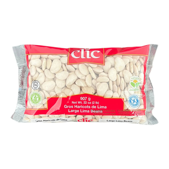 CLIC, GROS HARICOTS DE LIMA, 907 G