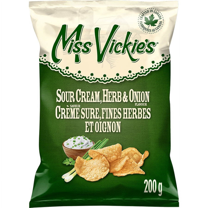 MISS VICKIES CREME SURE FINES HERBES ET OIGNON 200G