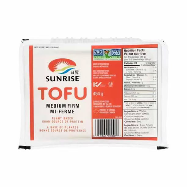 SUNRISE, EXTRA FIRM TOFU, 350 G