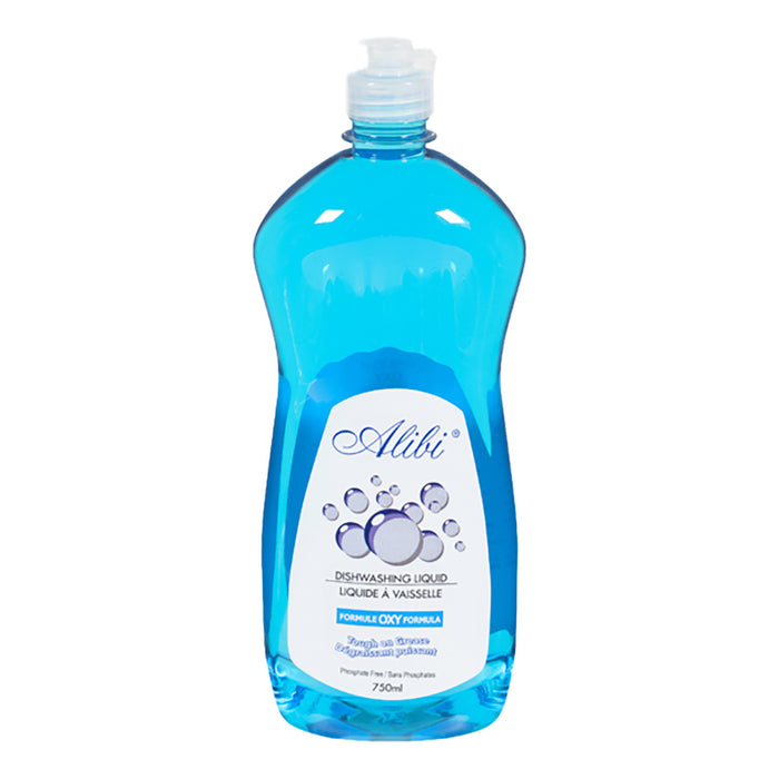 ALIBI, LIQUIDE À VAISSELLE OXY, 750ML