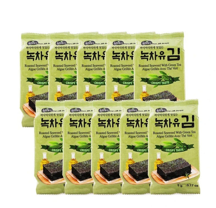 CHORIPDONG ALGUE GRILLEE THE VERT 10x5 G