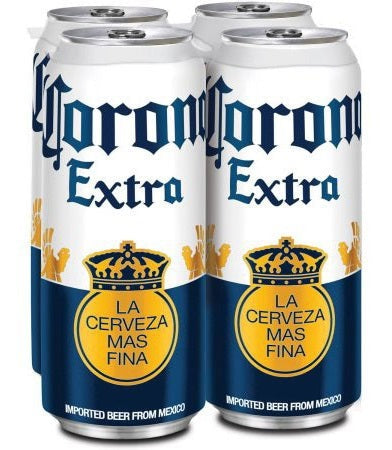 CORONA BIERE CAN 4x473 ML