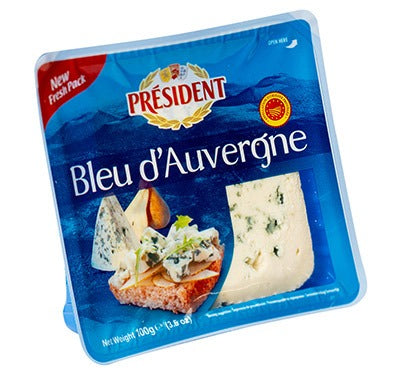 PRÉSIDENT BLEU D'AUVERGNE 100gr