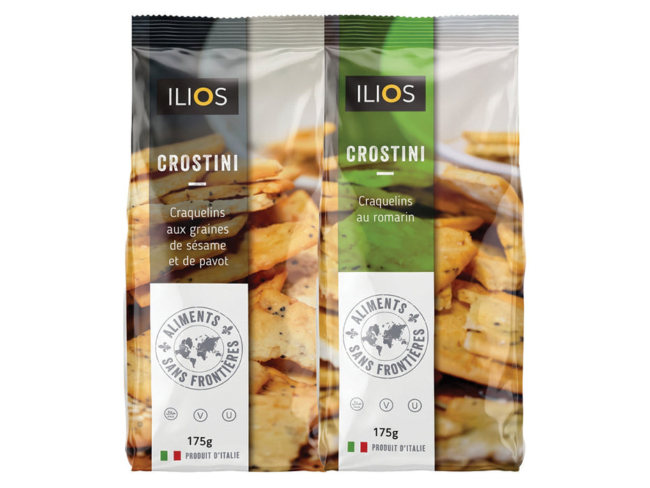 ILIOS CROSTINI AUX OLIVES 175G