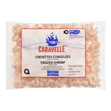 CARAVELLE CREVETTES CONGÉLÉS CUITES 454G