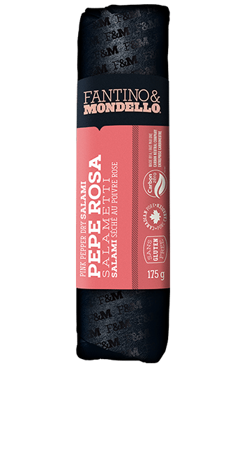 F&M SALAMETTI SÉCHÉ AU POIVRE ROSE 175G