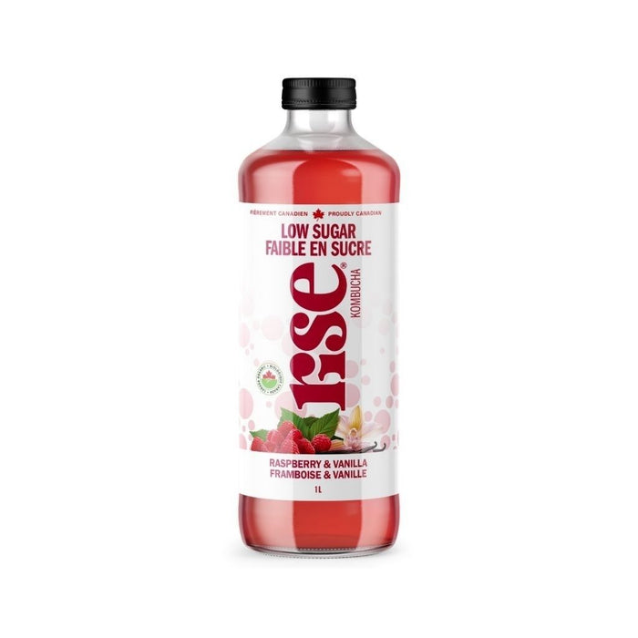 RISE KOMBUCHA FRAMBOISE VANILLE BIO 1L