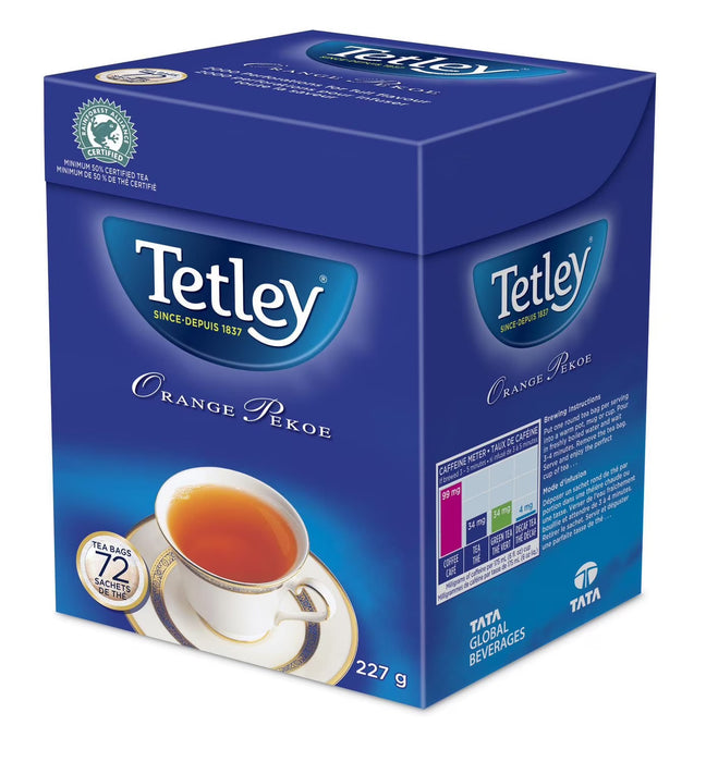 TETLEY THE ORANGE PEKOE 144UN