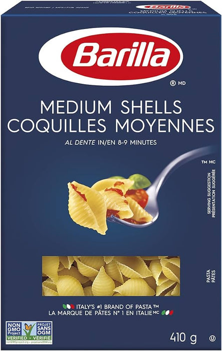 BARILLA PASTA MEDIUM SHELLS 410 g