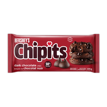 HERSHEY'S CHIPITS DARK CHOCOLATE, 250 G