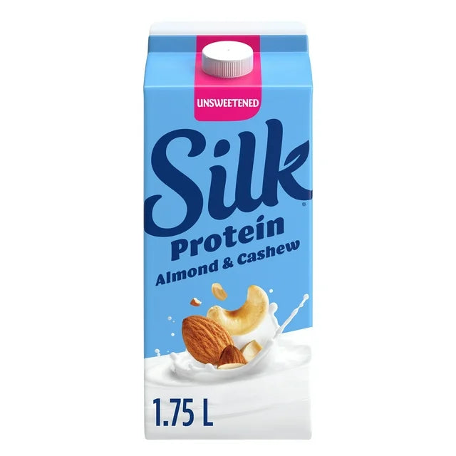 SILK, BOISSON DE CAJOU & AMANDES ZÉRO SUCRE 1.75L