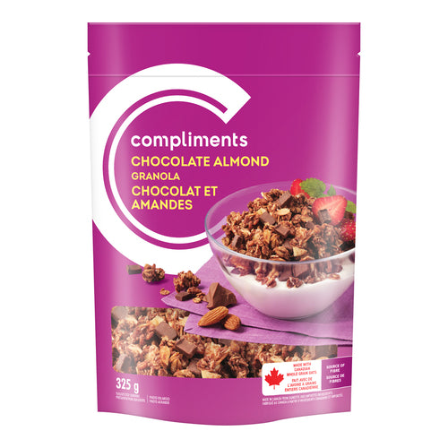 COMPLIMENTS GRANOLA CHOC AMANDE 325 G