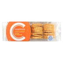 COMPLIMENTS, CRAQUELINS RIZ FROMAGE, 100g