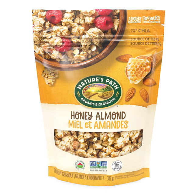 NATURES PATH ORGANIC LOVE CRUNCH GRANOLA DARK CHOCOLATE PEANUT BUTTER, 325 G
