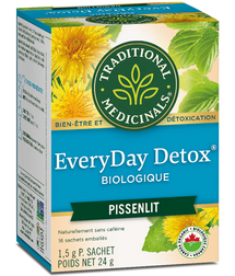 TRADITIONAL MEDICINALS, EVERYDAY DETOX PISSENLIT BIO, 24G