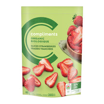 COMPBIO SLICED STRAWBERRIES CONG 600 G