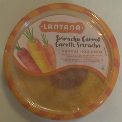 LANTANA HUMMUS CAROTTE SRIRACHA 283G
