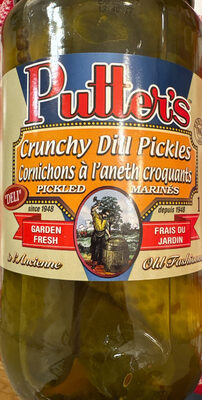 PUTTERS CORNICHONS ANETH CROQUANTS 1L