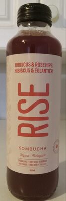 RISE KOMBUCHA HIBISCUS ET EGLANTIER 414ML