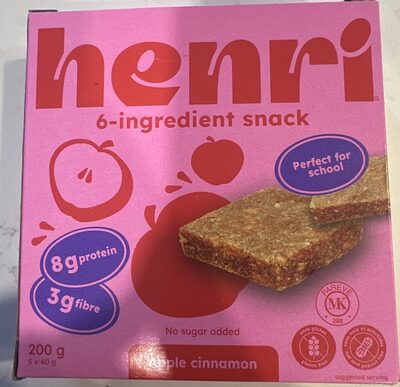 HENRI COLLATION POMME & CANNELLE 5x40 gr