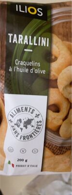 ILIOS TARALLINI HUILE OLIVE 200G