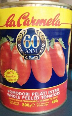 LA CARMELA TOMATES ITALIENNES PELEES 800ML