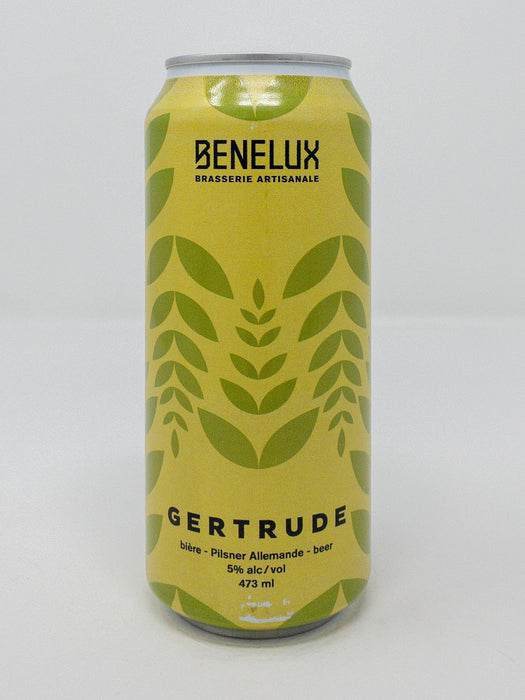 BENELUX BEER GERTRUDE PUILSNER 5%, 473ML