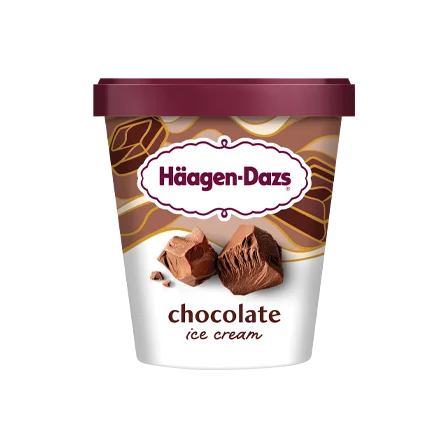 HAAGEN DAZS, CRÈME GLACÉE AU CHOCOLAT, 450 ML