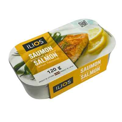 ILIOS SAUMON AU CITRON 120G