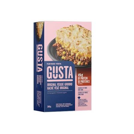 GUSTA, MONTREAL VEGAN WHEAT SAUSAGE, 350G