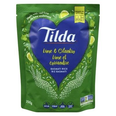 TILDA, RIZ JASMINE LIME & CILANTRO, 250 G